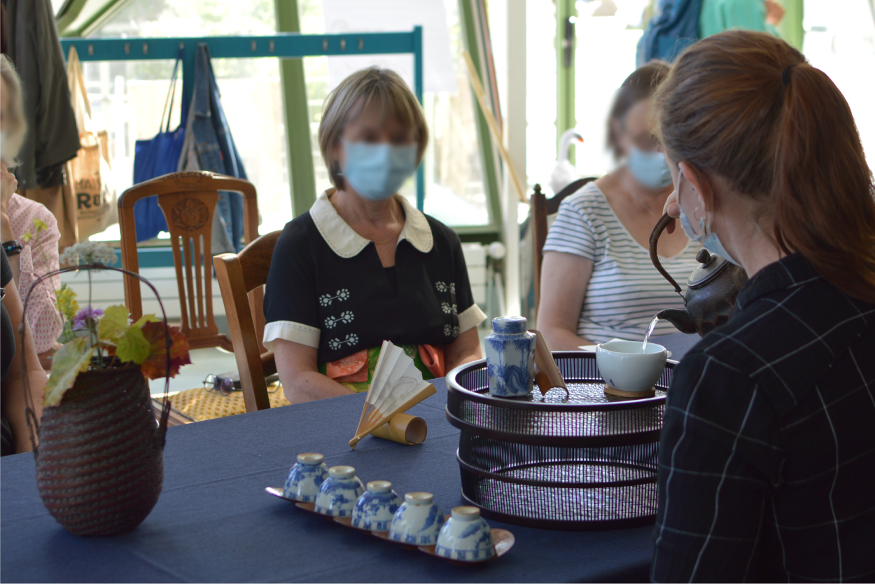 Démonstrations de senchado en plein air à Nantes